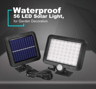 56LED Indoor Outdoor Solar Power Sensor Light_2
