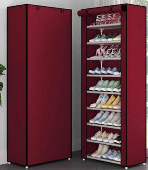 9 layer DIY Combination Dust-proof Cloth Shoe Cabinet