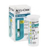 Accu-Chek Active Blood Glucose Meter Test Strips 50 Pcs Box_ Made in Germany